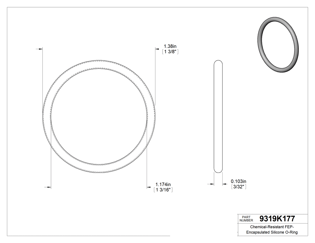 Technical drawing - 9319K177